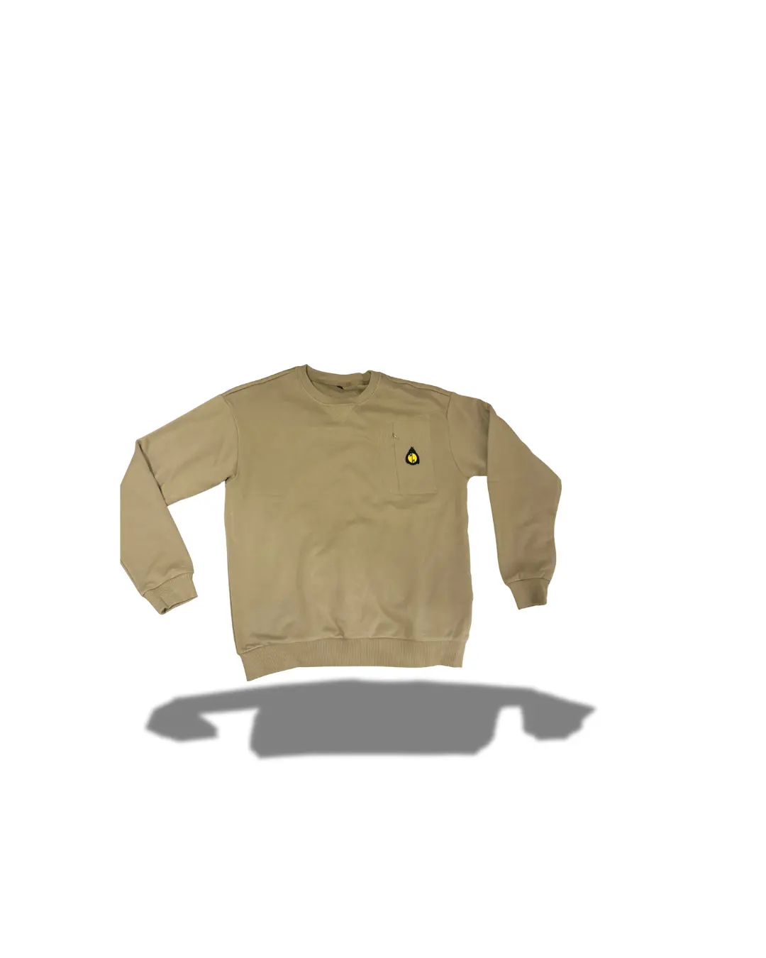 MAGAGNE - Pull vert kaki pocket Magagne