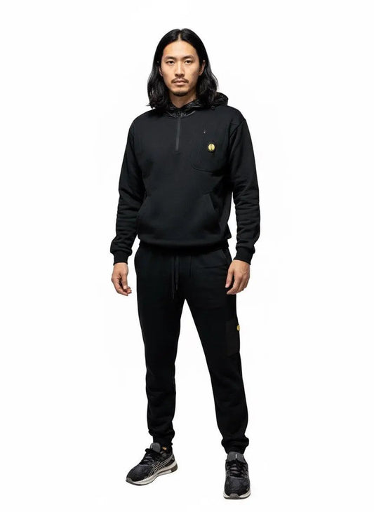 MAGAGNE - Hoodie Technique Noir Premium - Confort et Style pour l'Aventure Magagne
