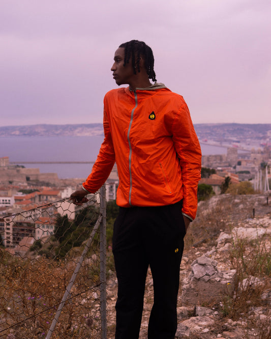 MAGAGNE - Veste Réversible Orange et Vert - Magagne